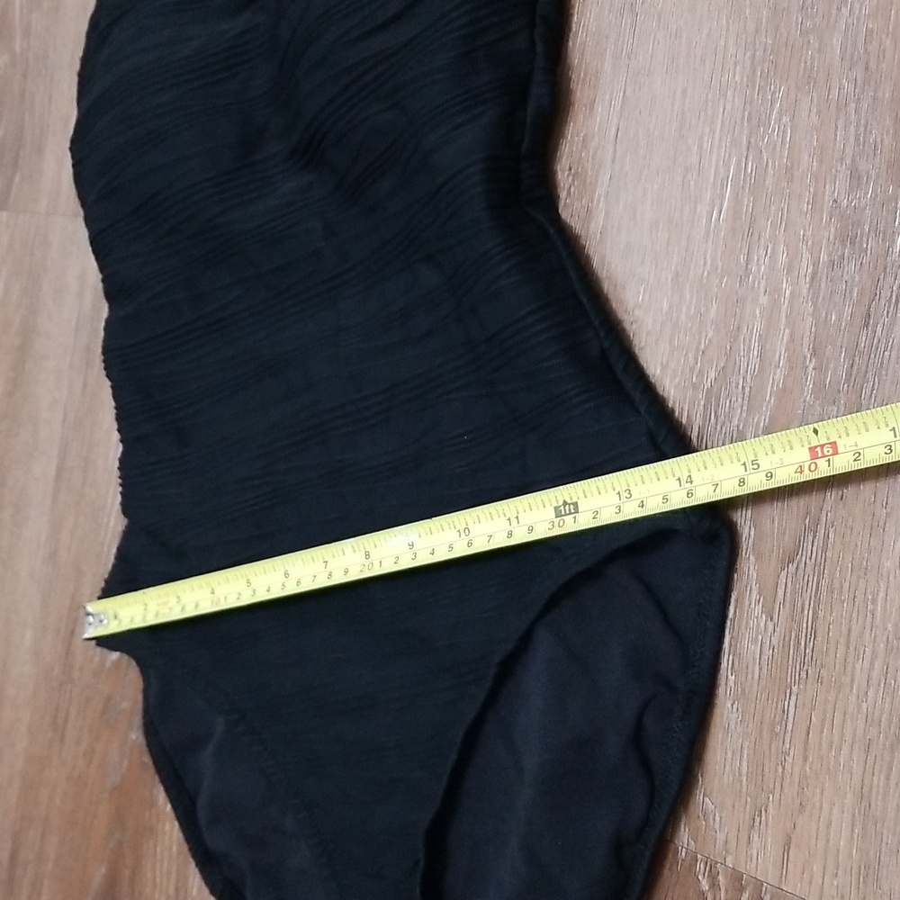 (14) Gottex Ribbed One Piece Swimsuit Beach Vacation Resortwear Coastal Tropical - Picture 5 of 10